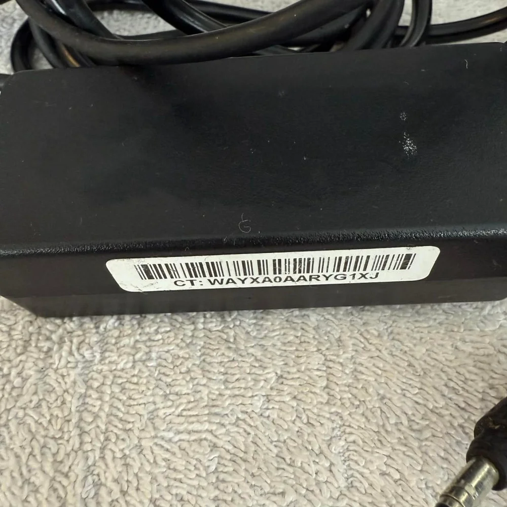 HP Black Laptop Power Adapter Charger One Size